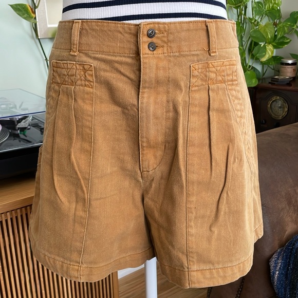 Universal Thread Shorts Universal Thread Mustard Yellow Denim